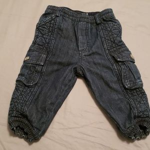Cute, comfortable and warm baby jeans